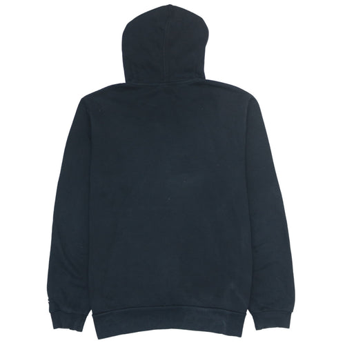 Puma Men's Black 2XL Pullover Hoodie with Logo Print