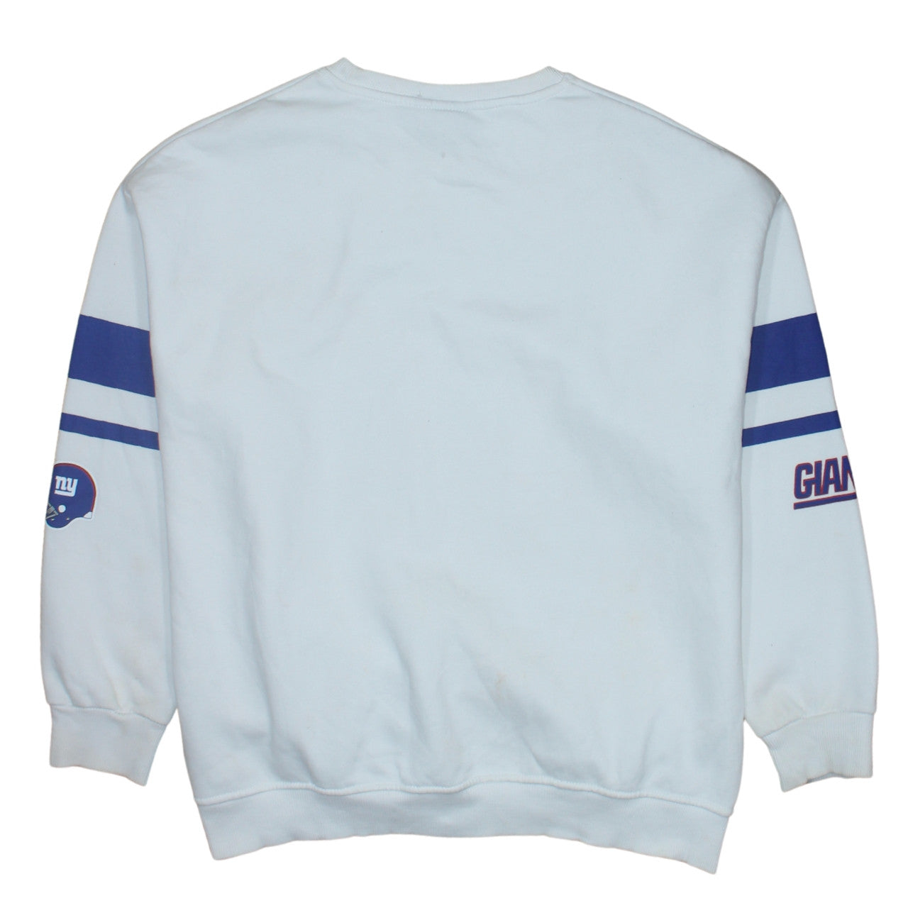 Primark NFL Women's White Sweatshirt S Pullover Crew Neck Graphic
