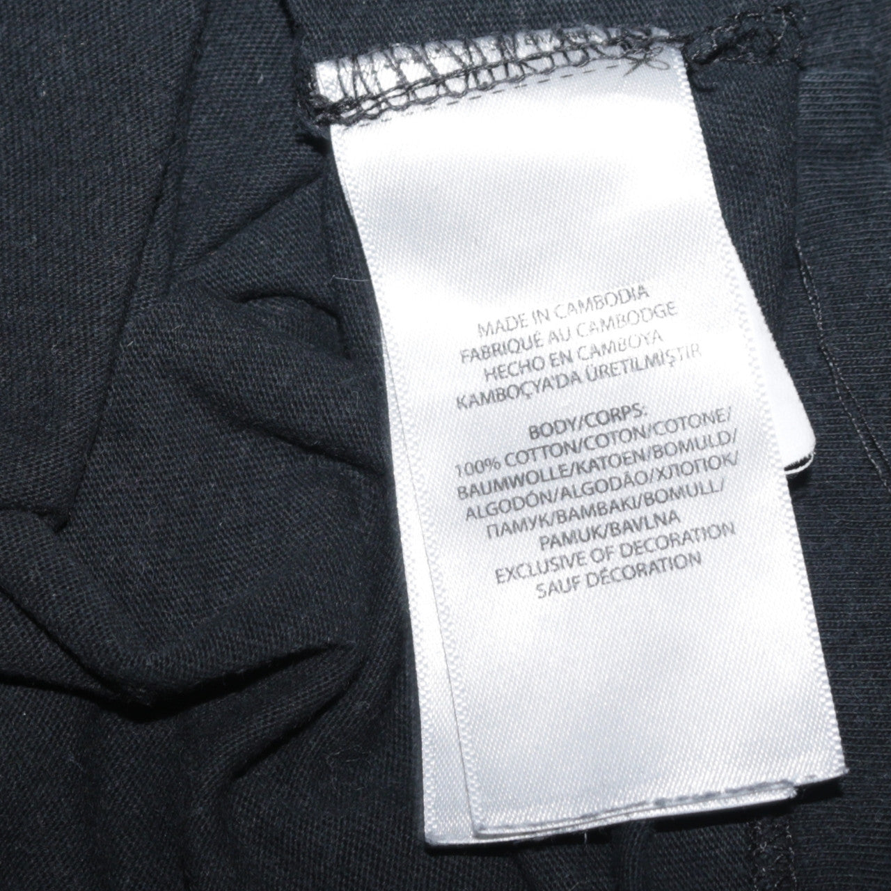 Ralph Lauren Men's Black Cotton Crew Neck T-Shirt L