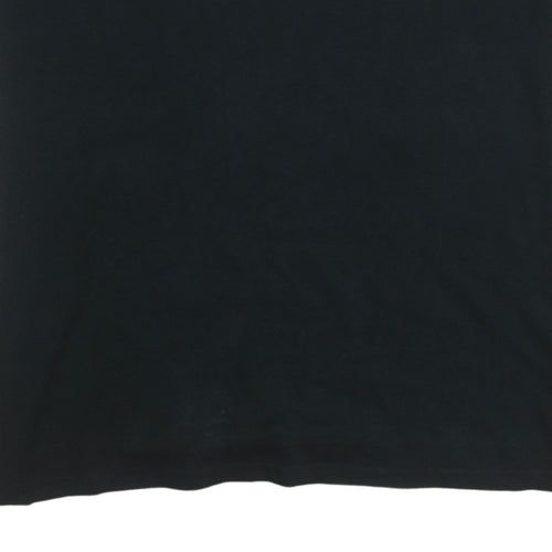 Ralph Lauren Men's Black Cotton Crew Neck T-Shirt L