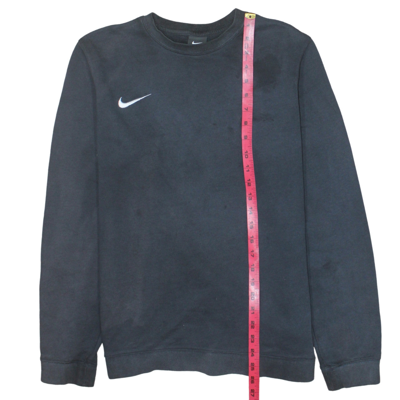 Nike Men's Black Medium Pullover Sweatshirt Crew Neck Fleece