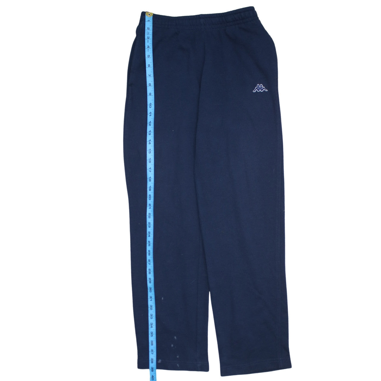 Kappa Men's Blue XS Sweatpants Regular Fit Cotton Blend Activewear