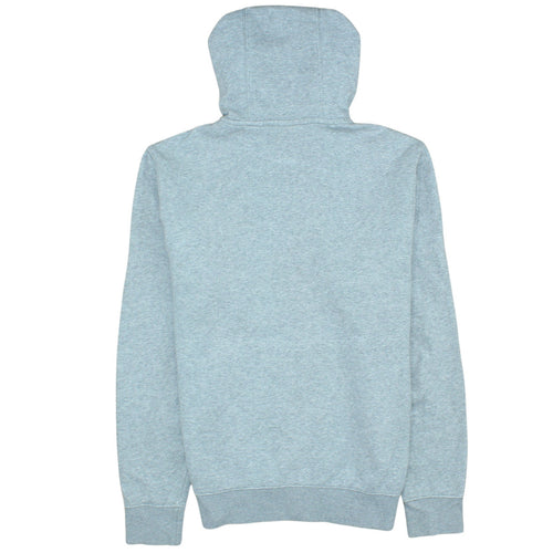 Nike Women’s Grey Pullover Hoodie Small Logo Graphic Sweatshirt