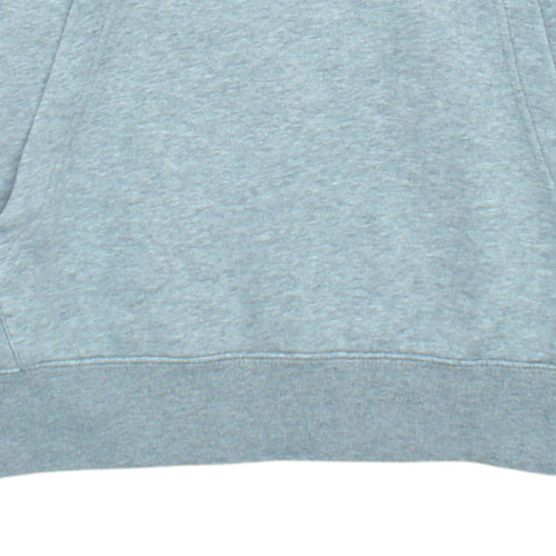 Nike Women’s Grey Pullover Hoodie Small Logo Graphic Sweatshirt
