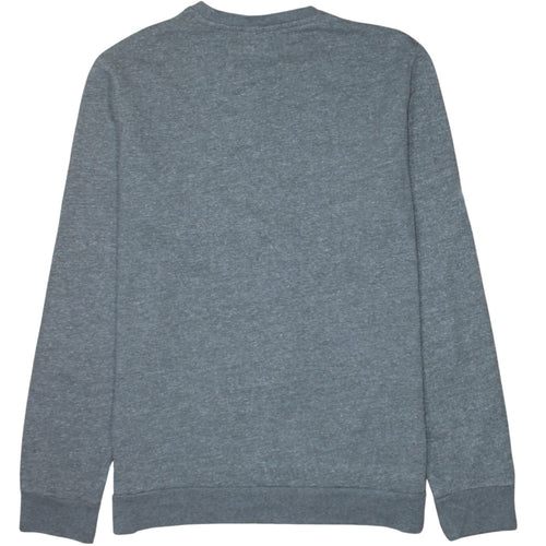 Team Apparel Mens Grey L Pullover Crew Neck NFL Logo Sweatshirt