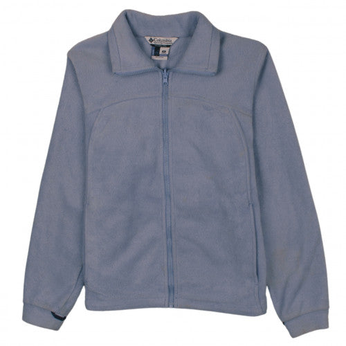 Columbia Women's Blue Fleece Full Zip Jacket Size M