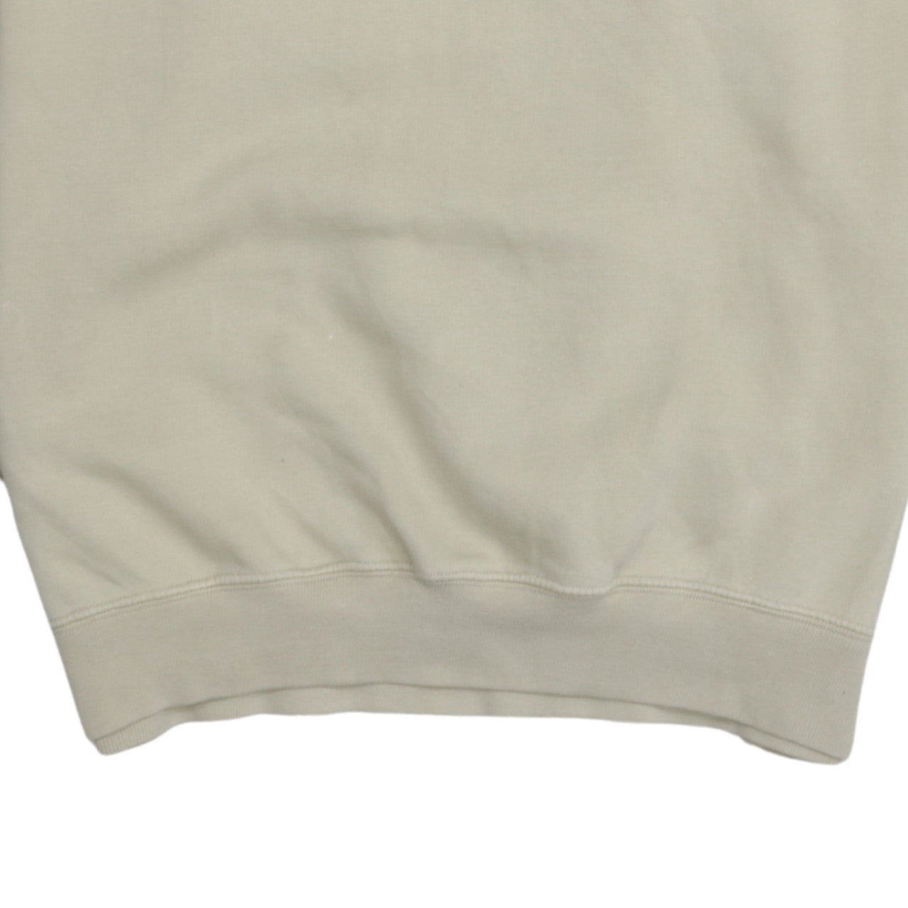 Timberland Men's Beige Embroidered Logo Pullover Sweatshirt S