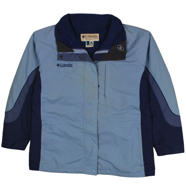 Columbia Unisex Blue XL 3-in-1 Waterproof Hiking Jacket