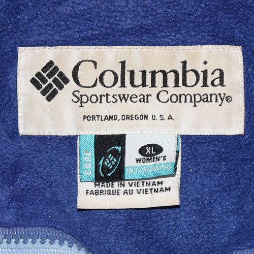 Columbia Unisex Blue XL 3-in-1 Waterproof Hiking Jacket