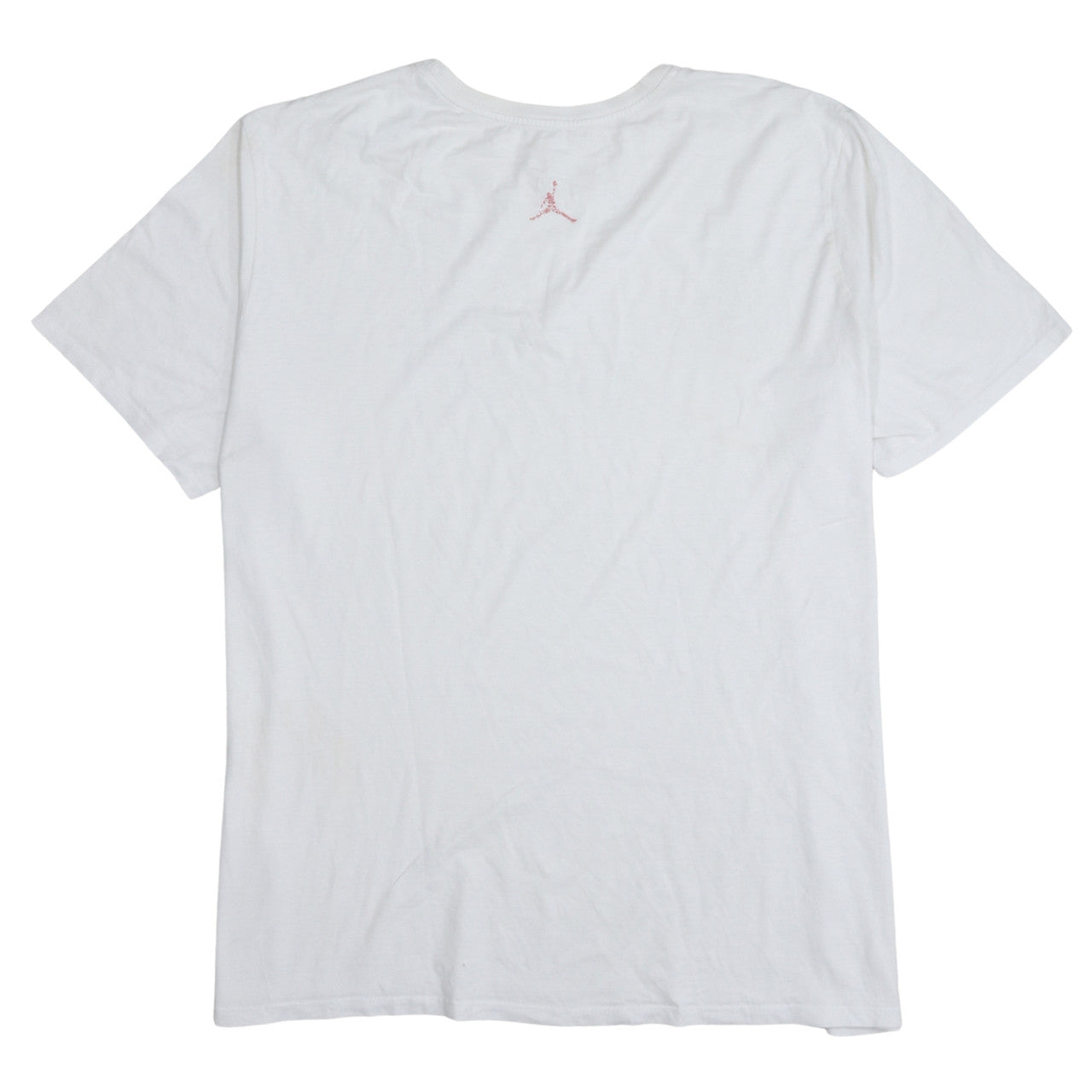 Nike Jordan Paris White XL Men's Short Sleeve Crew Neck Cotton T-Shirt