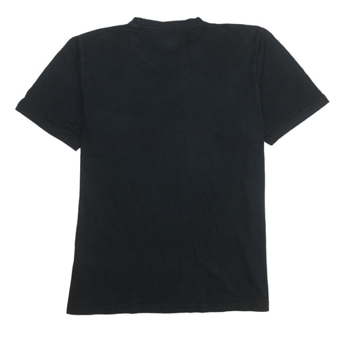 Dickies Men's Black Cotton Short Sleeve Crew Neck T-Shirt Medium