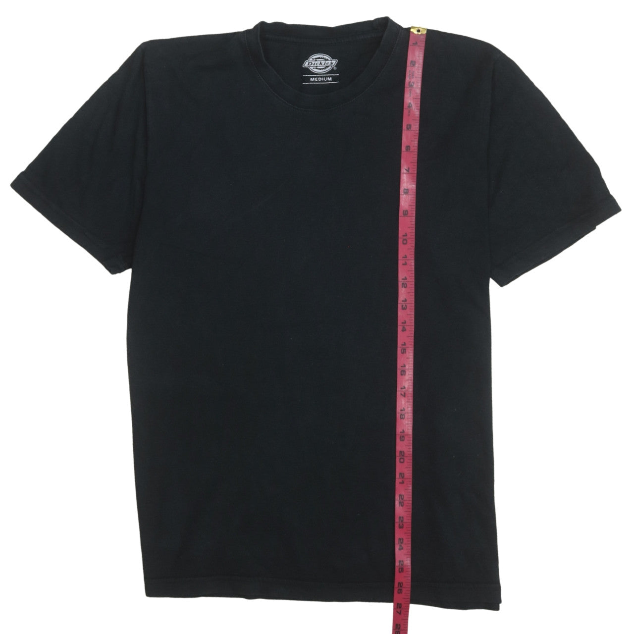 Dickies Men's Black Cotton Short Sleeve Crew Neck T-Shirt Medium