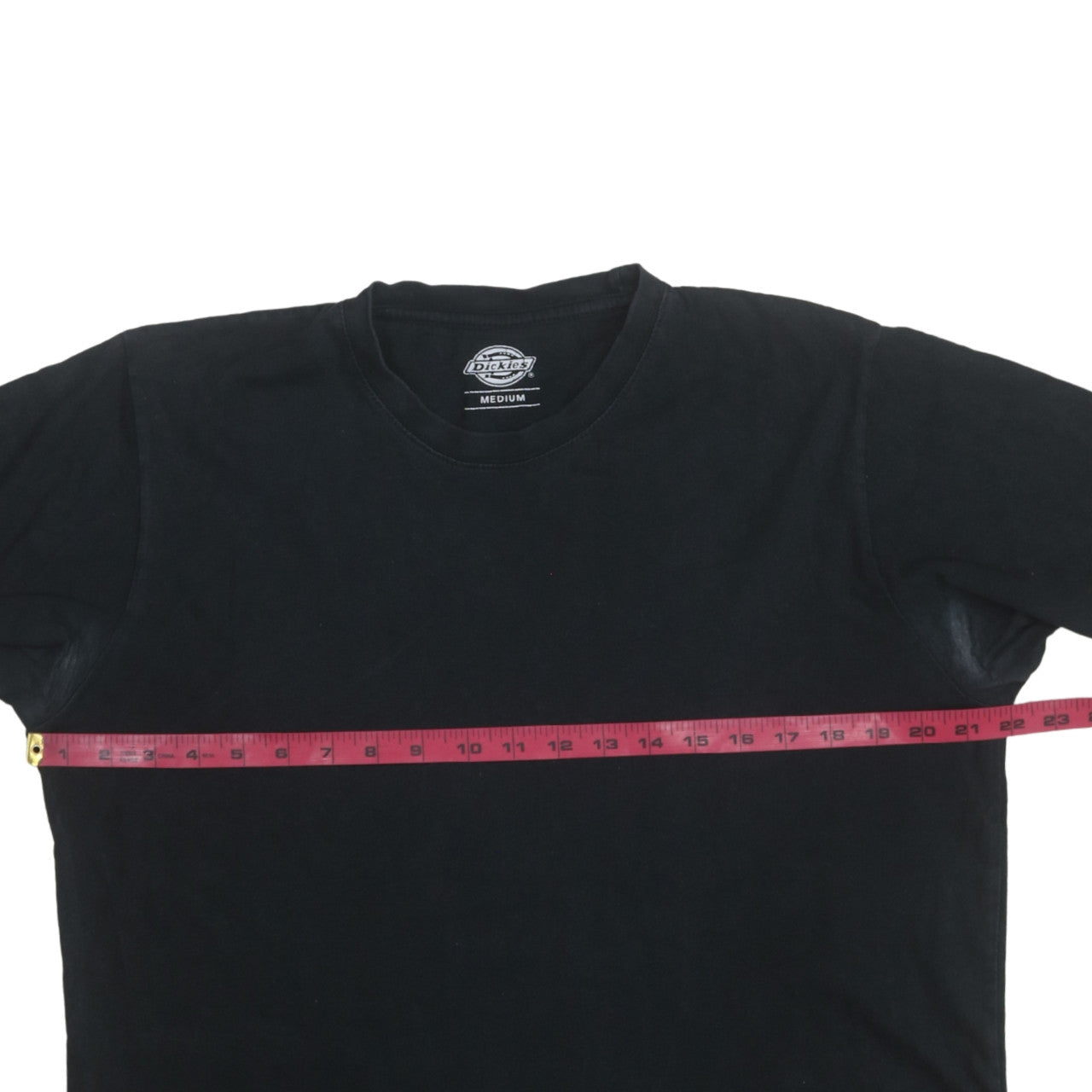 Dickies Men's Black Cotton Short Sleeve Crew Neck T-Shirt Medium