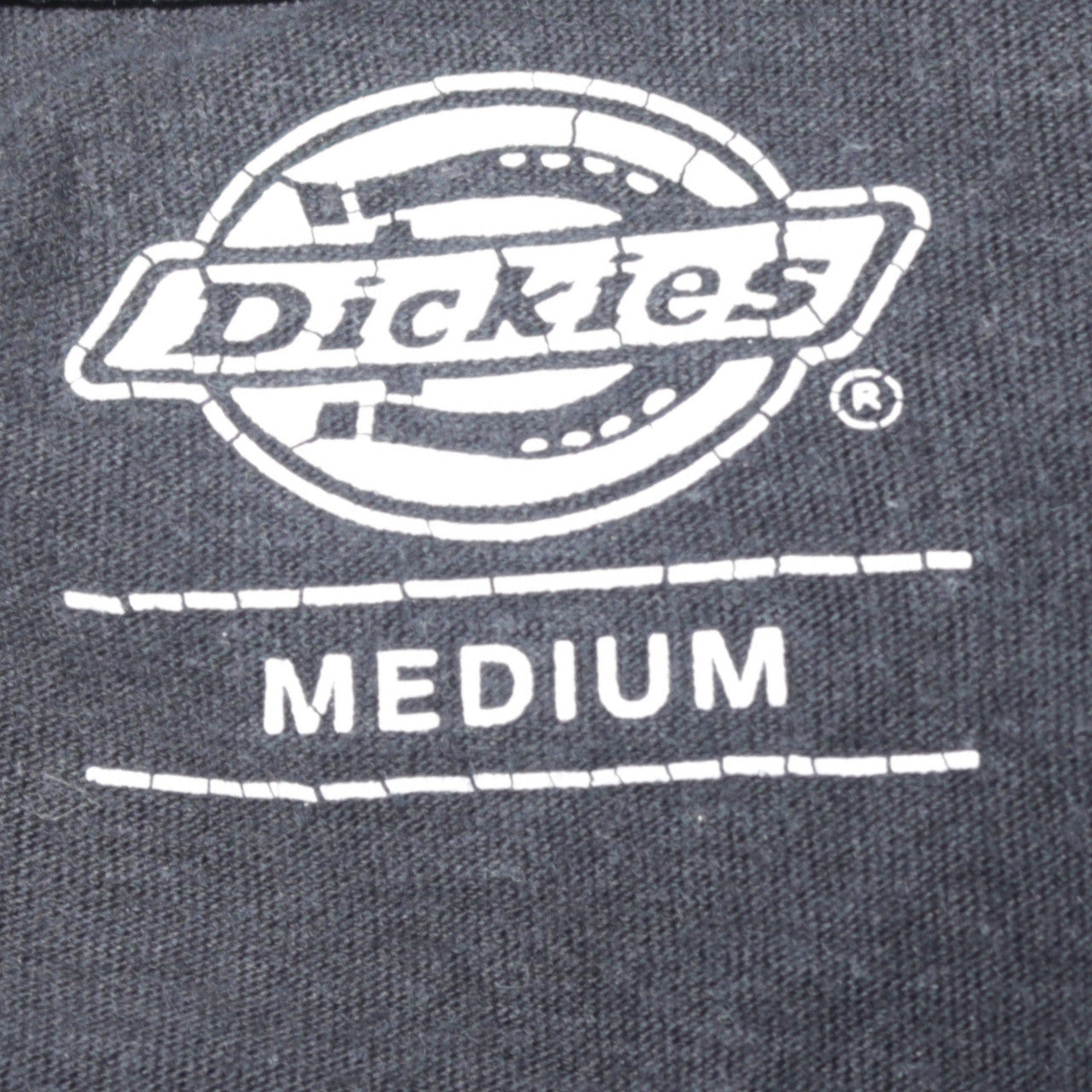 Dickies Men's Black Cotton Short Sleeve Crew Neck T-Shirt Medium