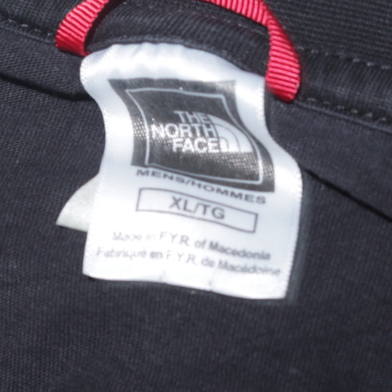 The North Face Men's Black Long Sleeve Cotton Logo T-Shirt XL