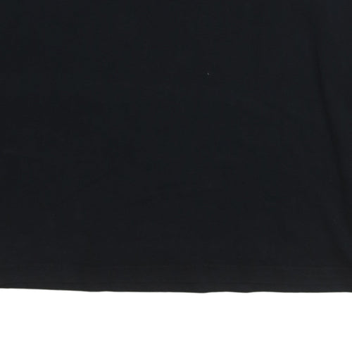 The North Face Men's Black Long Sleeve Cotton Logo T-Shirt XL