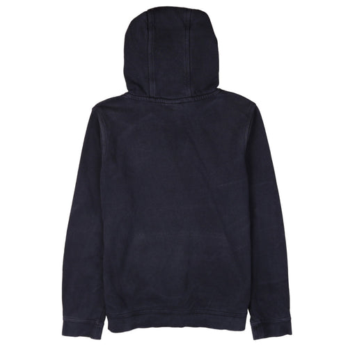 Nike Boys Black XL Pullover Hoodie with Logo, Standard Fit