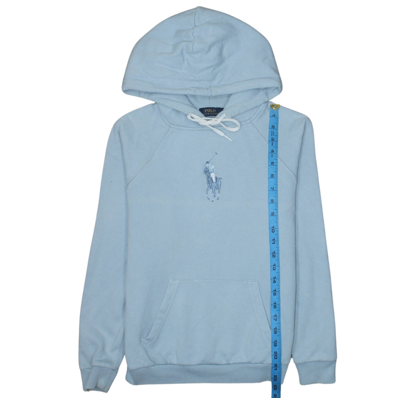 Polo Ralph Lauren Womens Blue XS Pullover Hoodie 100% Cotton