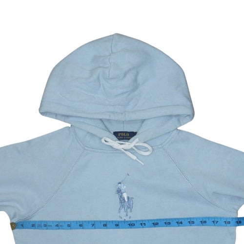 Polo Ralph Lauren Womens Blue XS Pullover Hoodie 100% Cotton