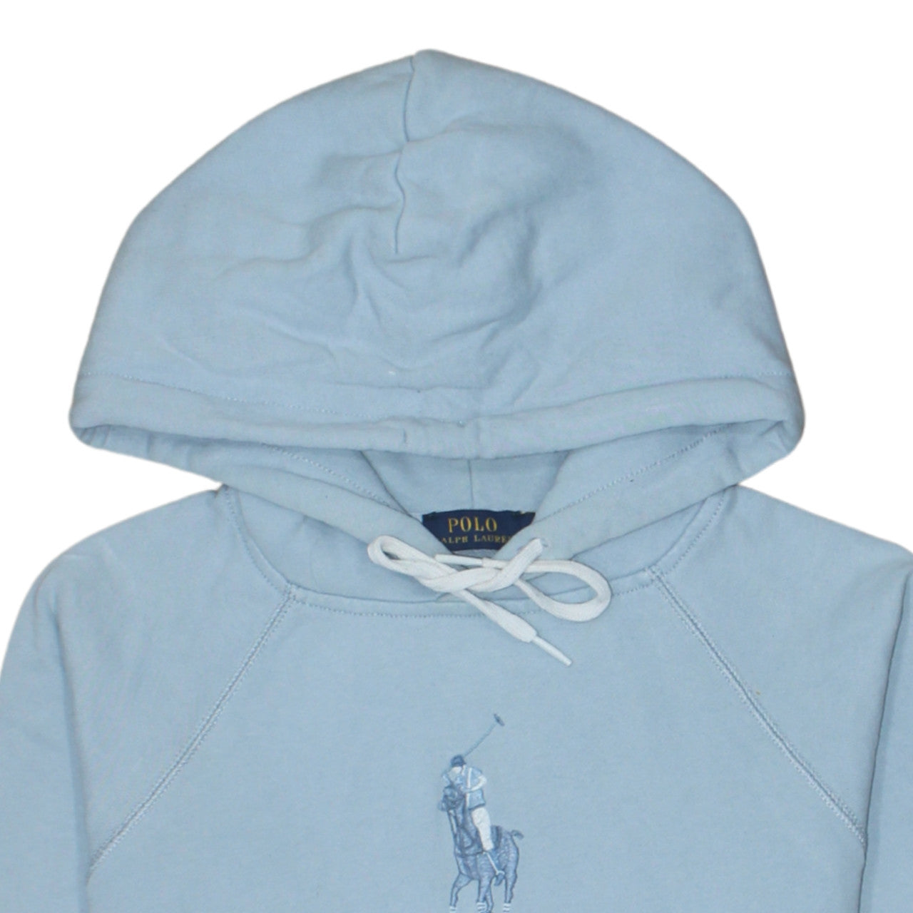 Polo Ralph Lauren Womens Blue XS Pullover Hoodie 100% Cotton