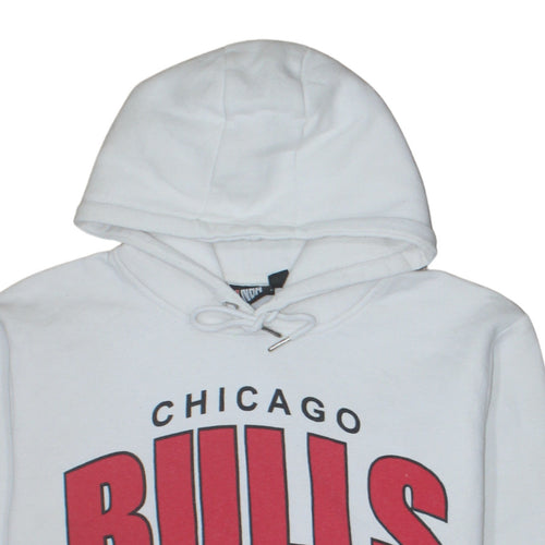 Primark NBA Chicago Bulls Men's White XL Pullover Hoodie