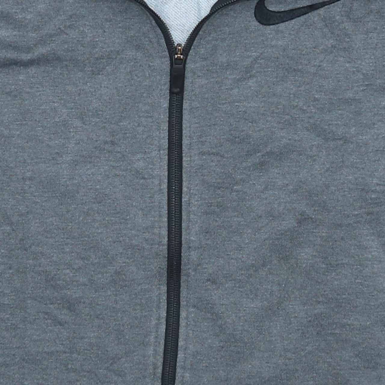 Nike Men's Grey Dri-FIT Full Zip Hoodie Size S