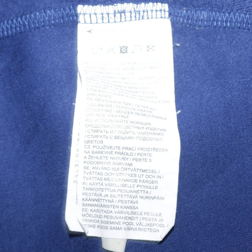 Puma Men's Blue Full Zip Hoodie Size S Lightweight Sportswear