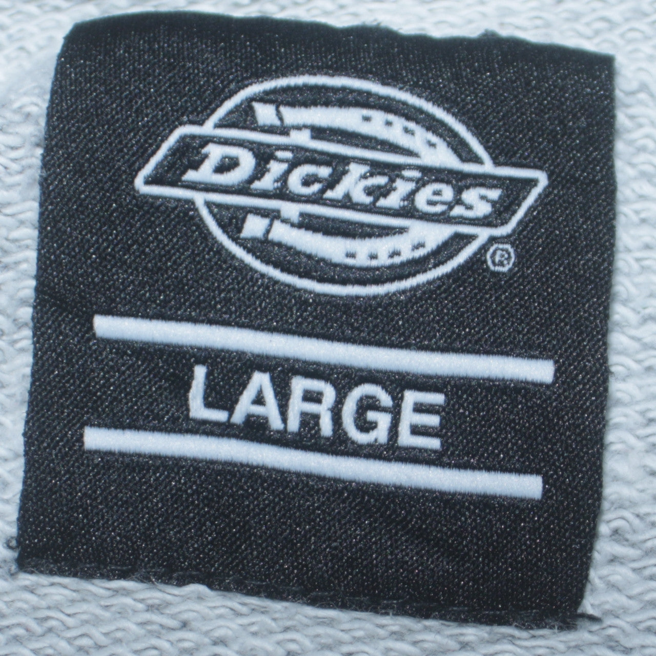 Dickies Men's Grey Logo Pullover Sweatshirt Size L