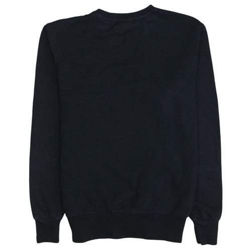 Ellesse Men’s Black Small Crew Neck Pullover Sweatshirt