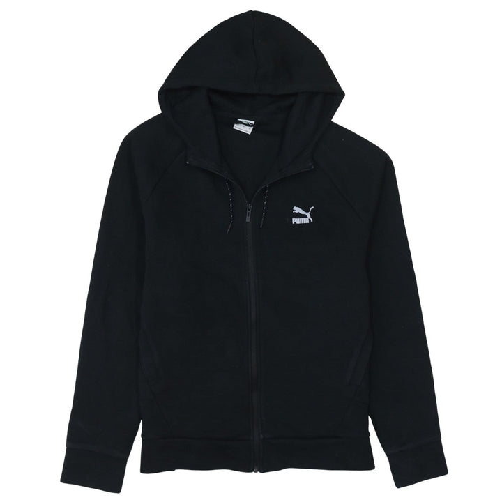 Puma Men's Black Full Zip Hoodie Size L Sports Fleece