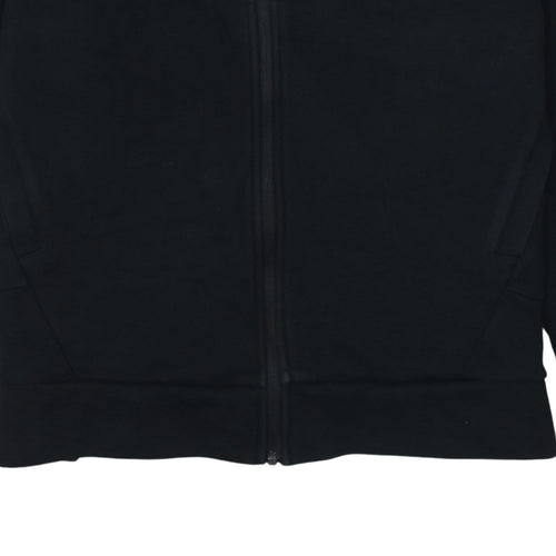 Puma Men's Black Full Zip Hoodie Size L Sports Fleece