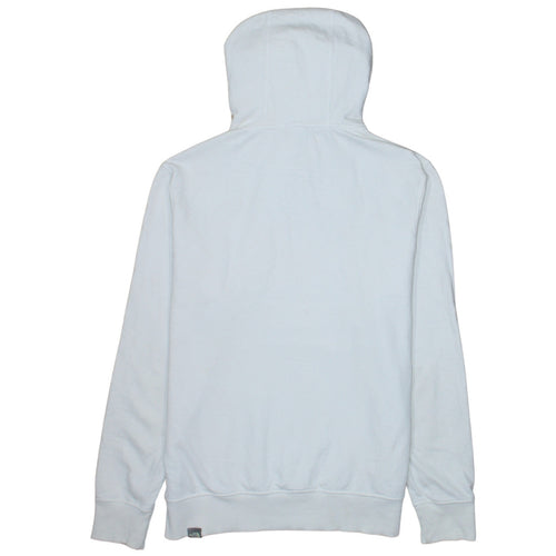 The North Face Mens White Medium Pullover Hoodie Cotton