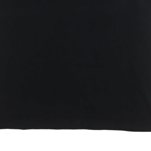 Hugo Boss Men's Black XL Crew Neck Cotton T-Shirt