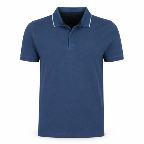 Hugo Boss Men's Blue Regular Fit Cotton Polo Shirt Size S