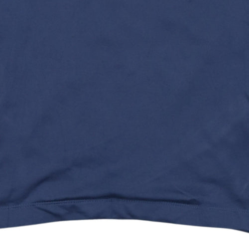 Umbro England Men's Blue 1/2 Zip Training Sweatshirt Size S