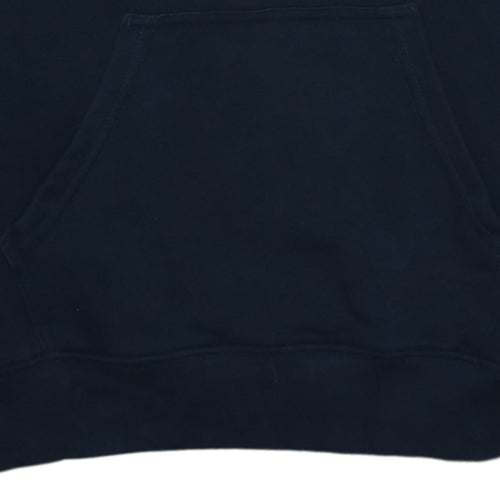 Champion Men’s Black Small Pullover Hoodie with Logo Print