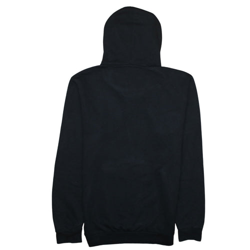 adidas Mens Black Pullover Hoodie Small Logo Sportswear