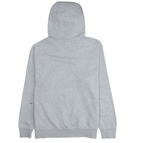 Nike Men's Grey Pullover Hoodie L Sports Fleece Sweatshirt