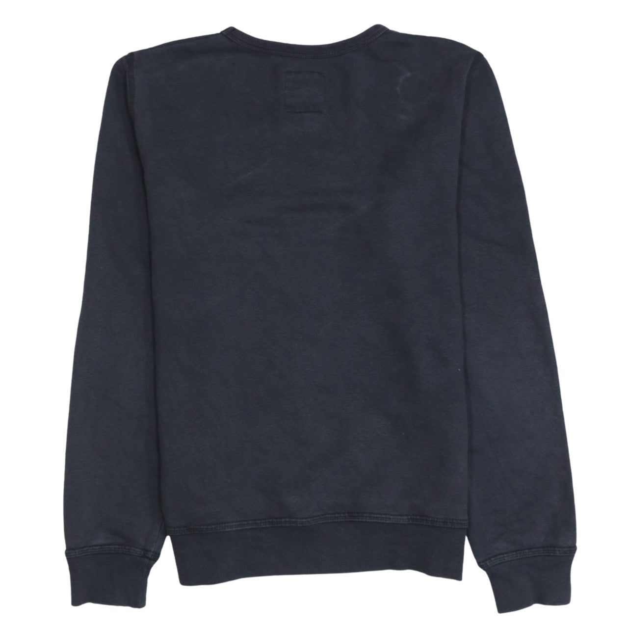 Levi's Women's Black Logo Crew Neck Pullover Sweatshirt Size 14