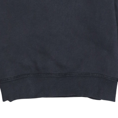 Levi's Women's Black Logo Crew Neck Pullover Sweatshirt Size 14