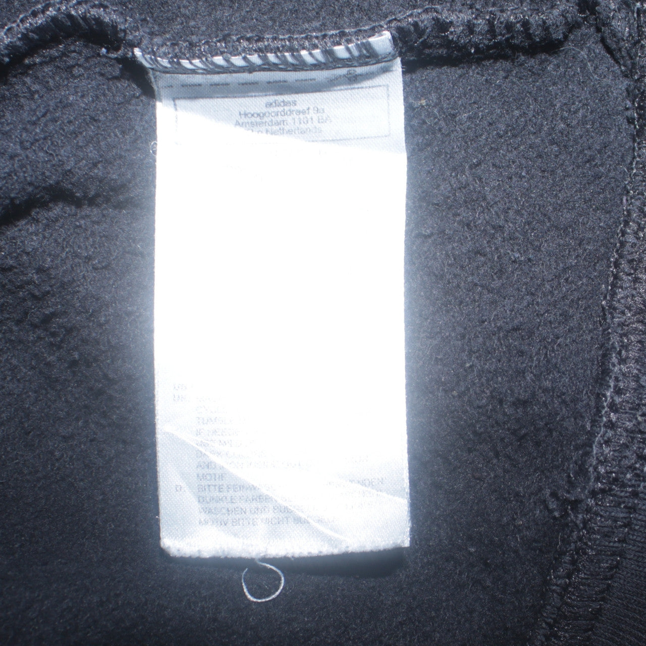 Adidas Womens Black Size 10 Pullover Hoodie Sweatshirt