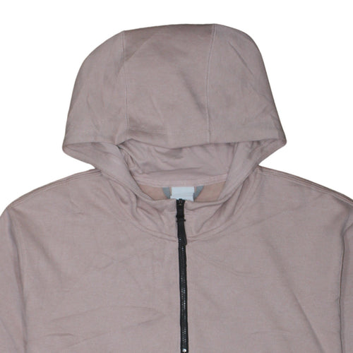 Nike Women’s Beige Dri-FIT 1/2 Zip Hooded Sweatshirt XL Polyester