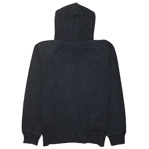 Nike Men's Black Pullover Hoodie Size L Graphic Logo Fleece Sweatshirt