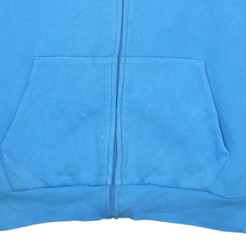 Puma Men's Blue Full Zip Hoodie L Regular Fit Sportswear