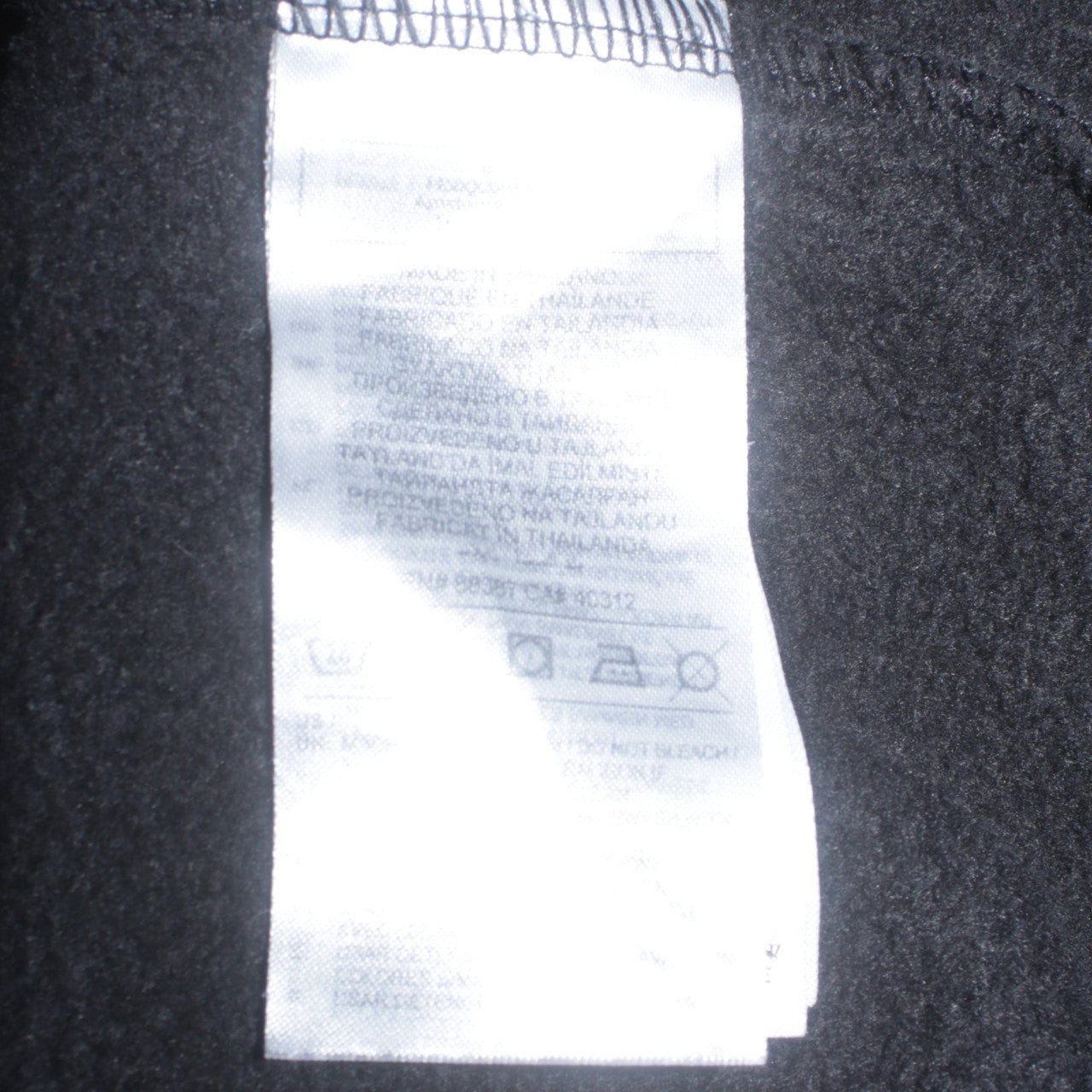 Adidas Men’s Black Pullover Hoodie L Logo Fleece Sportswear