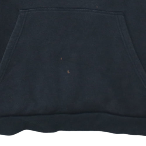 Adidas Men’s Black Pullover Hoodie L Logo Fleece Sportswear