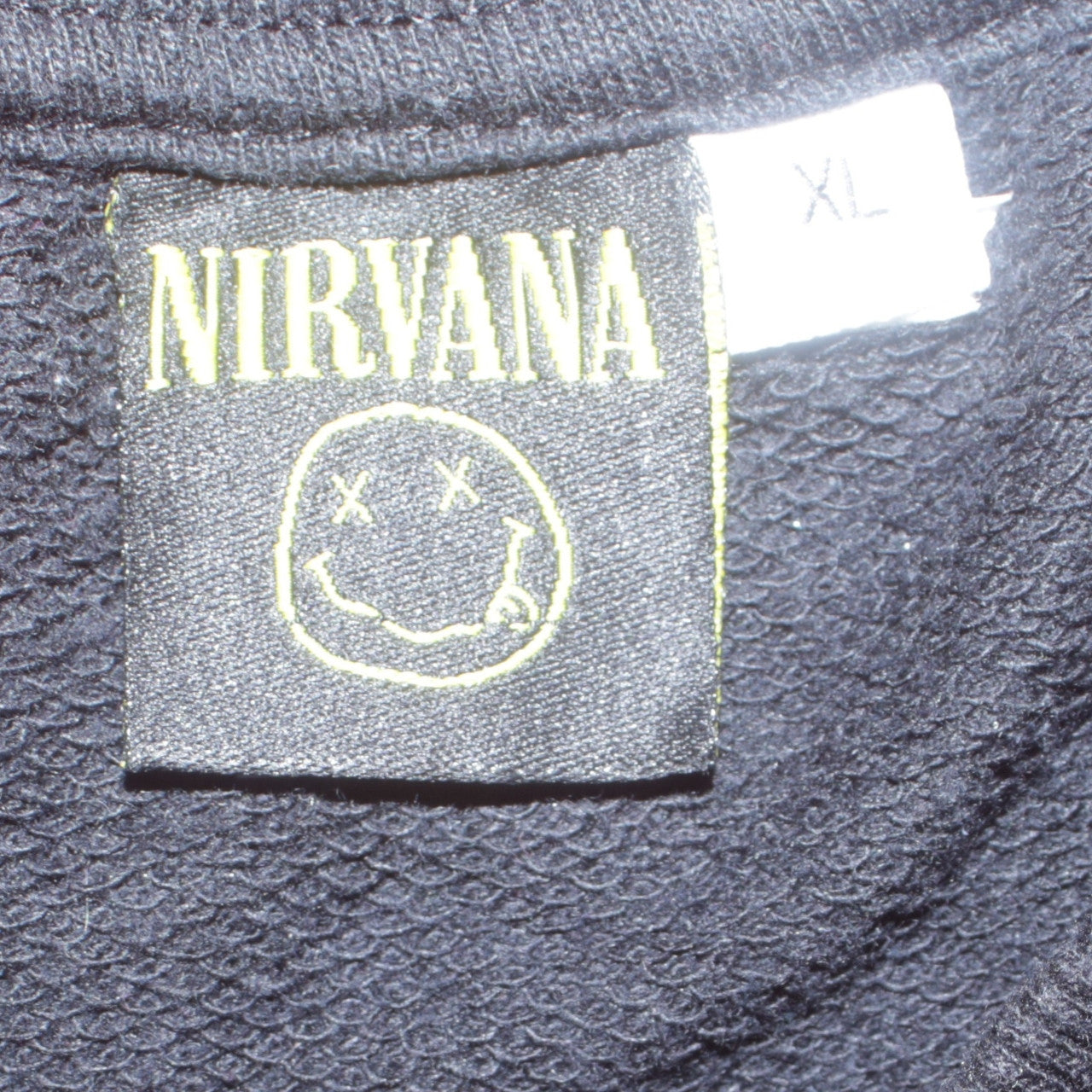 Nirvana Women's Black XL Pullover Sweatshirt with Graphic Print