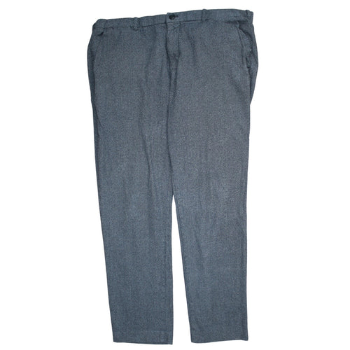 GAP Men's Grey Check Slim Fit Chino Trousers 38x32