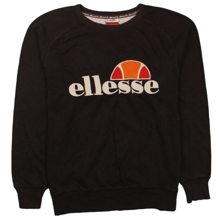 Ellesse Men's Black XS Pullover Crew Neck Sweatshirt