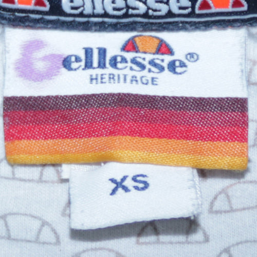 Ellesse Men's Black XS Pullover Crew Neck Sweatshirt